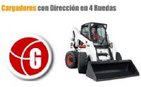 Cargadores con dirección de 4 ruedas 